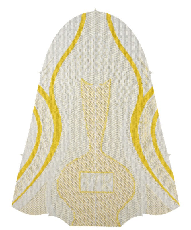 Lleithder-wicking Polyester rhwyll Shoes Upper